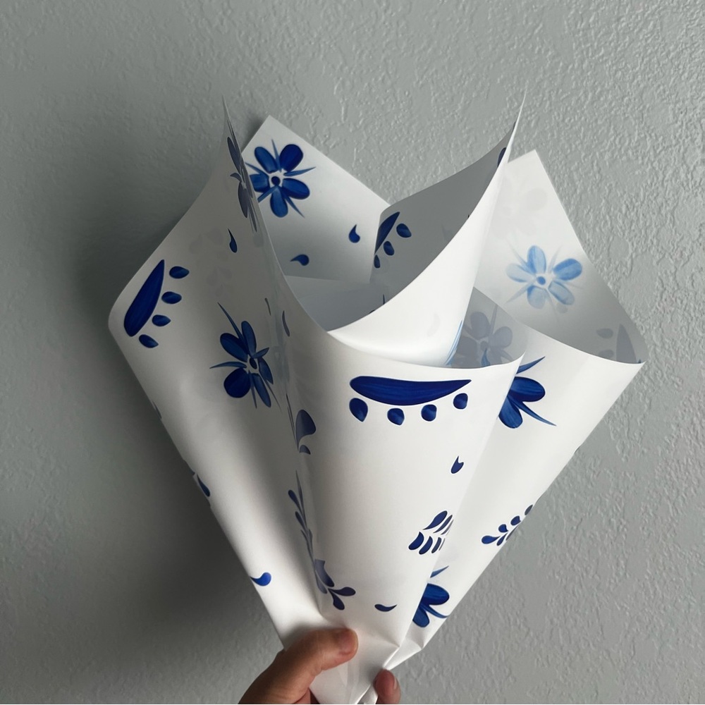 Korean Floral Wrapping Paper